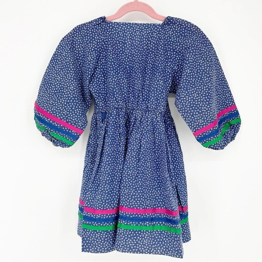 Vintage 70s Calico Girls Dress Size 5